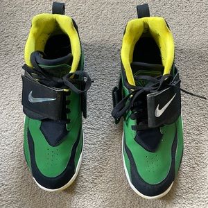 Nike Air Diamond turf Oregon Ducks. By Deon Sanders